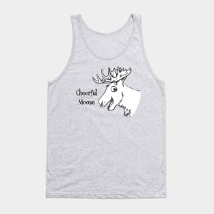 Cheerful Moose Tank Top